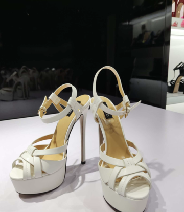 Giaro Giaro KORI WHITE MATTE SANDALS