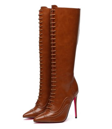 Giaro Giaro MILANA BROWN MATTE SCHNÜRSTIEFEL