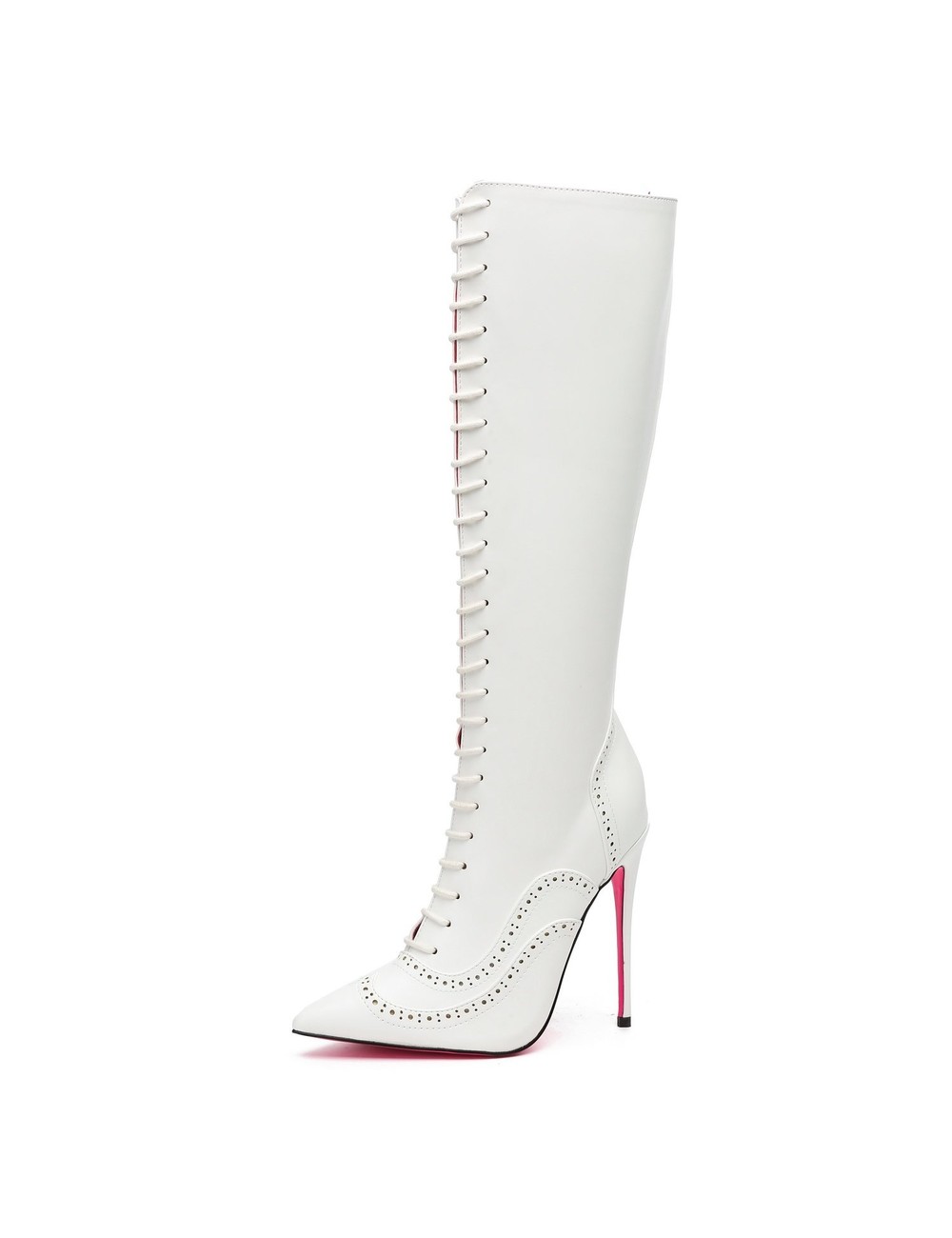 Giaro Giaro MILANA WHITE MATTE SCHNÜRSTIEFEL