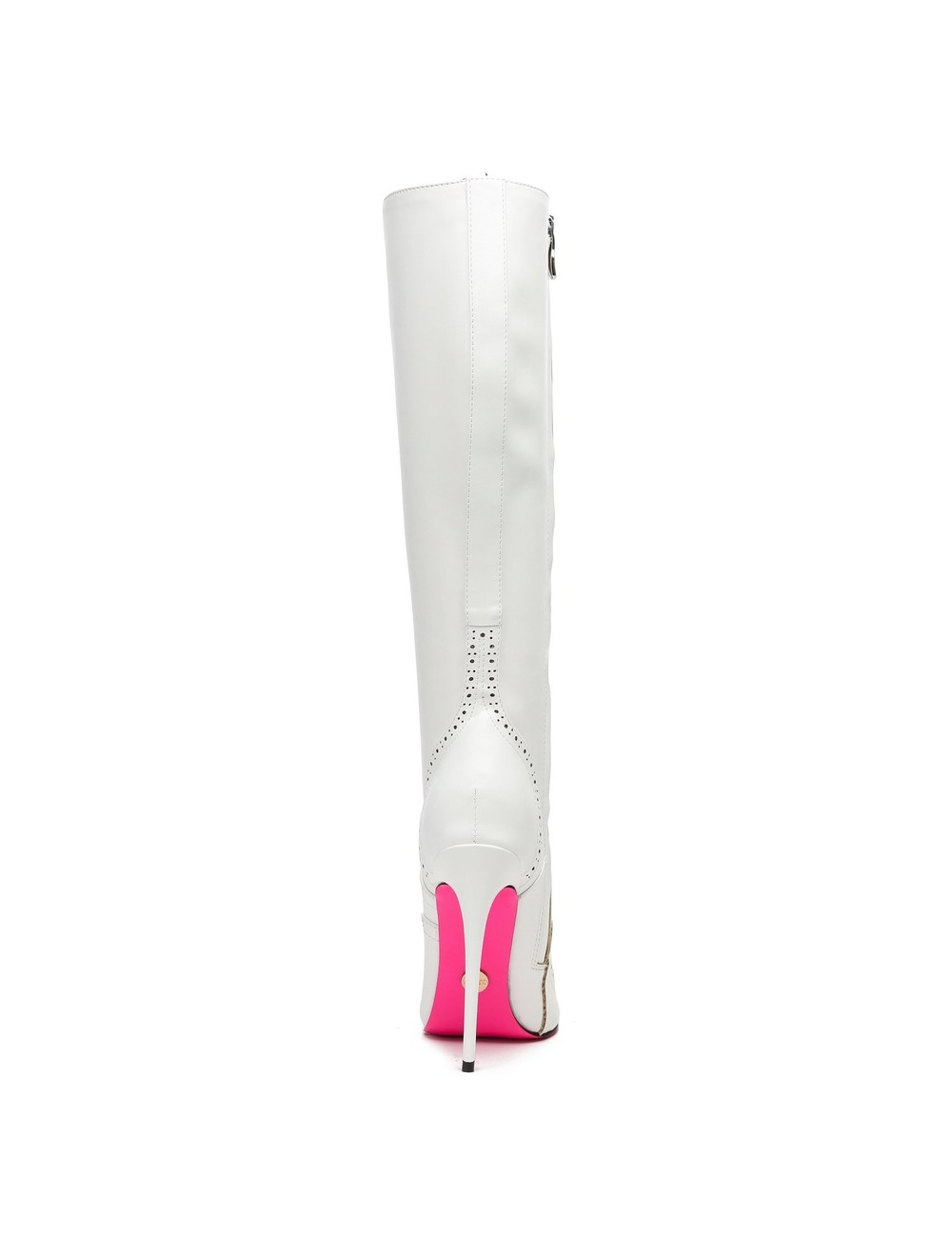 Giaro Giaro MILANA WHITE MATTE LACE KNEE BOOTS