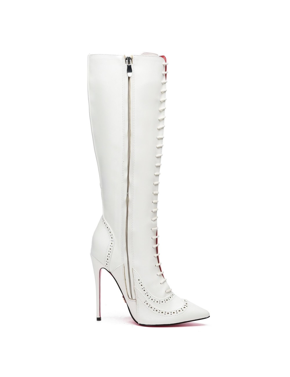 Giaro Giaro MILANA WHITE MATTE SCHNÜRSTIEFEL