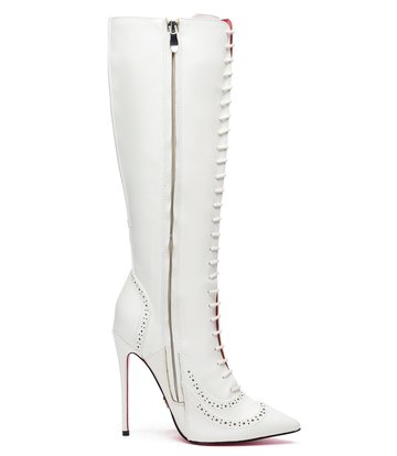 Giaro Giaro MILANA WHITE MATTE SCHNÜRSTIEFEL