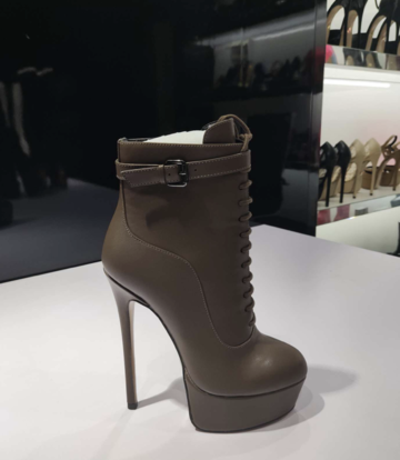 Giaro Giaro SADIE TAUPE MATTE SCHNÜRSTIEFELETTEN