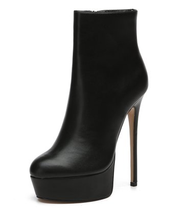 Giaro Giaro SIDDY BLACK MATTE ANKLE BOOTS