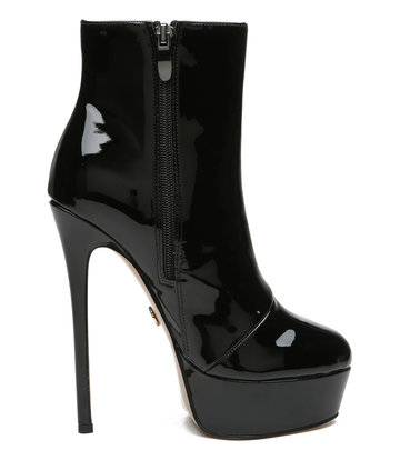 Giaro Giaro SIDDY BLACK SHINY ANKLE BOOTS