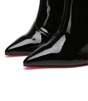 Giaro Giaro TALIA BLACK SHINY ANKLE BOOTS