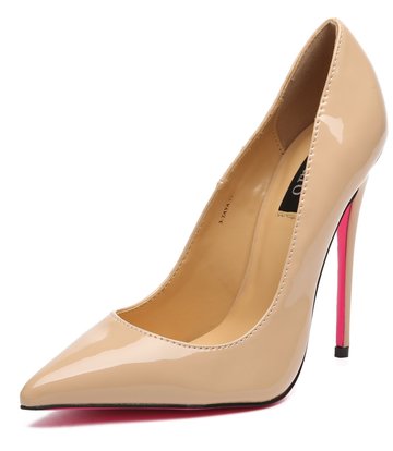 Giaro Giaro TAYA BEIGE SHINY PUMPS