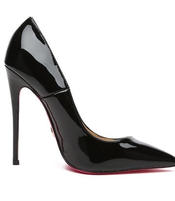 Giaro Giaro TAYA BLACK SHINY PUMPS