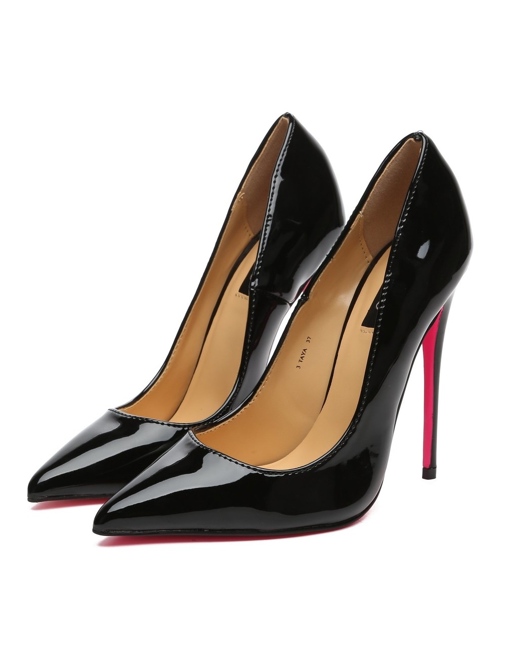 Giaro Giaro TAYA BLACK SHINY PUMPS