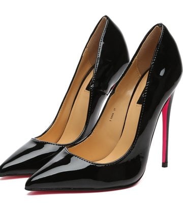 Giaro Giaro TAYA BLACK SHINY PUMPS