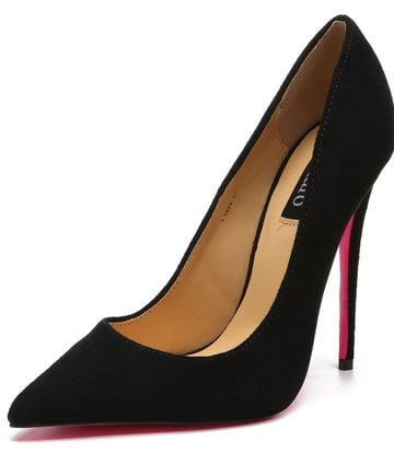 Giaro Giaro TAYA BLACK VELOUR PUMPS