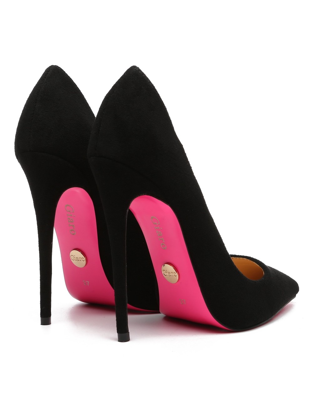 Giaro Giaro TAYA BLACK VELOUR PUMPS