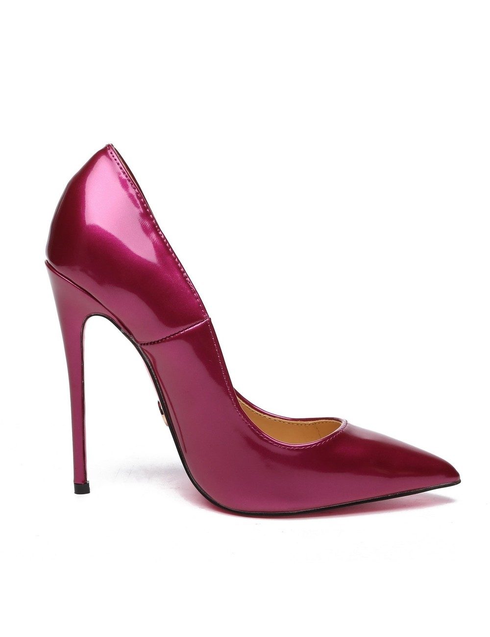 Pink metallic Lottie strap heel | The Ekhator Label