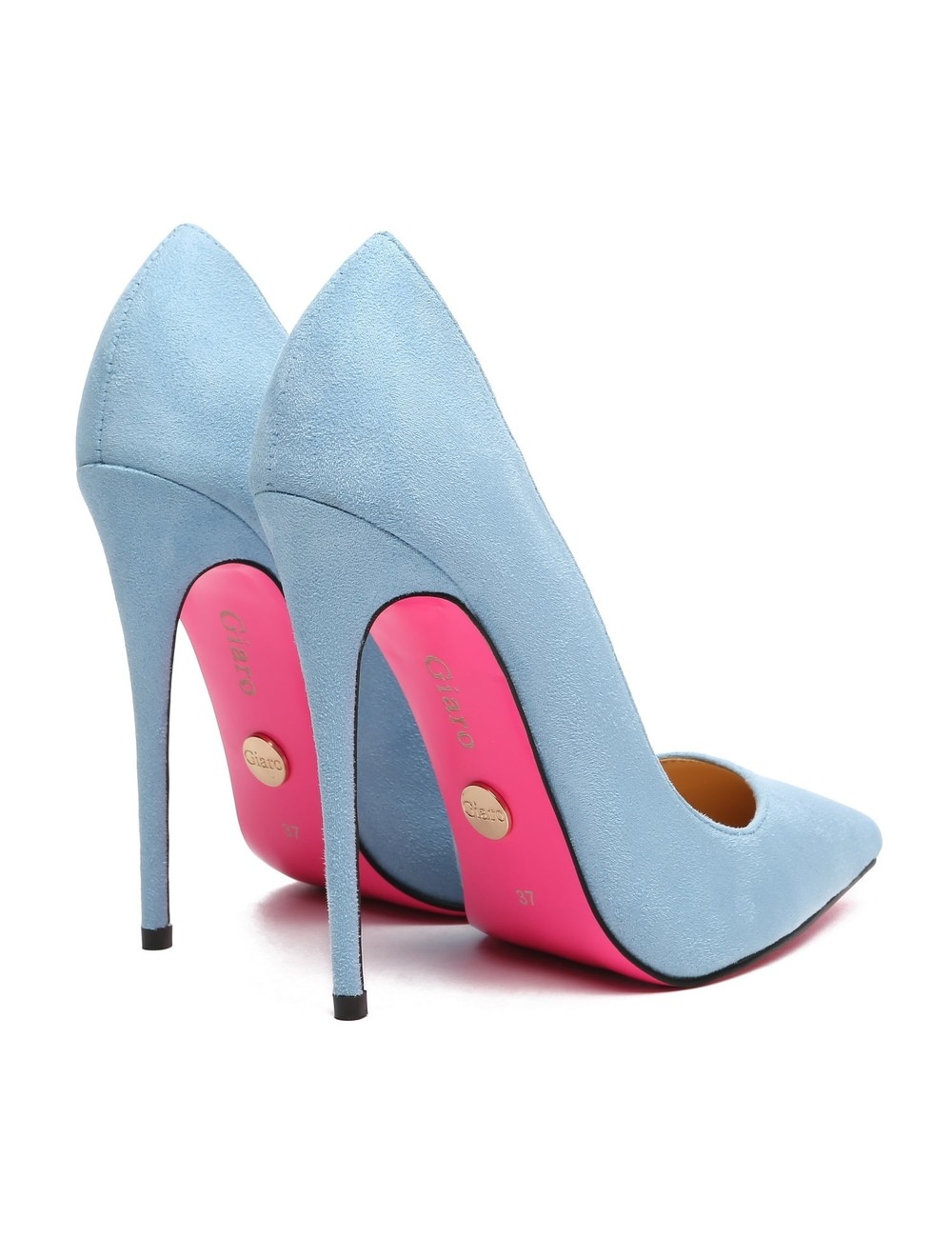 Giaro TAYA LIGHT BLUE VELOUR - Giaro High Heels | Official store - All ...