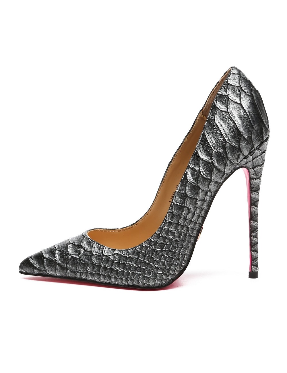 Giaro TAYA SILVER SNAKE - Giaro High Heels