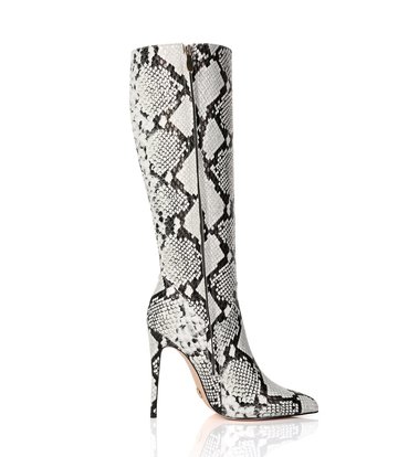 Giaro MILA | GREY SNAKE | KNEE BOOTS | Italian Style