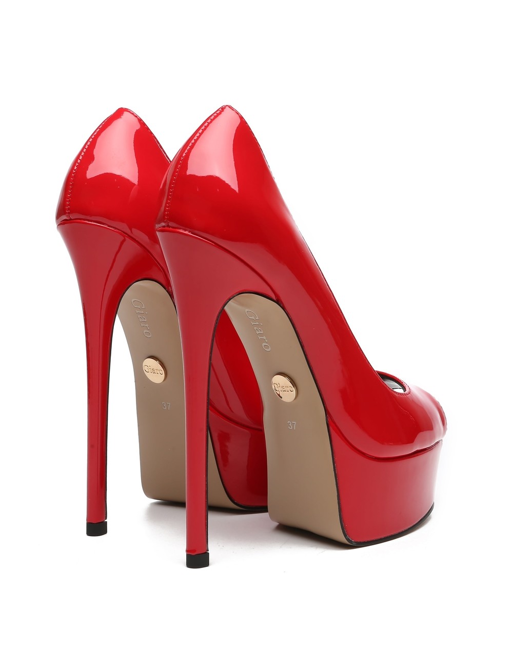 Louis Vuitton Patent Leather Heels In Red