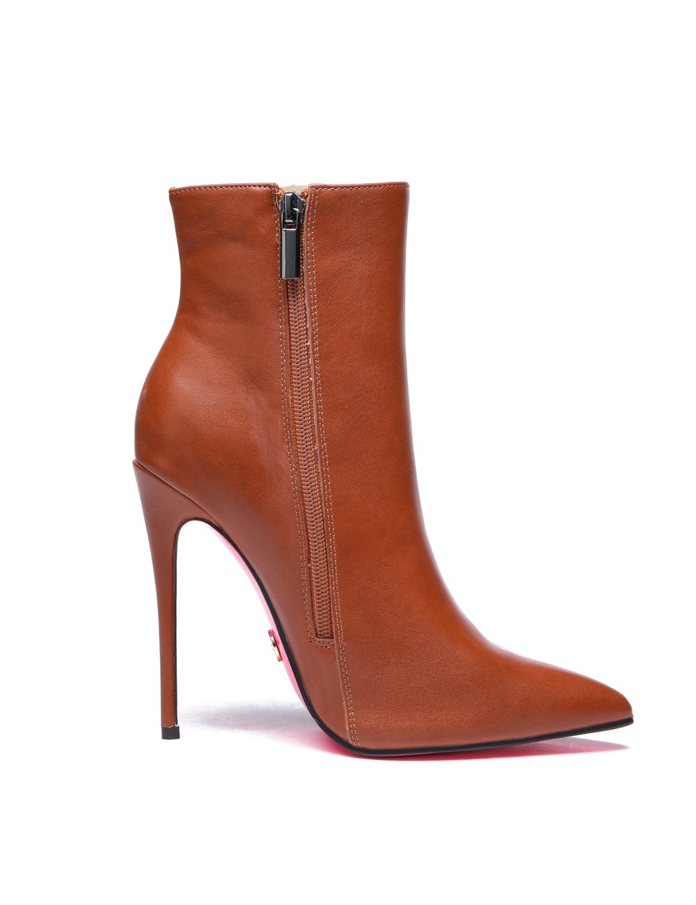 Giaro Giaro TALIA BROWN MATTE ANKLE BOOTS