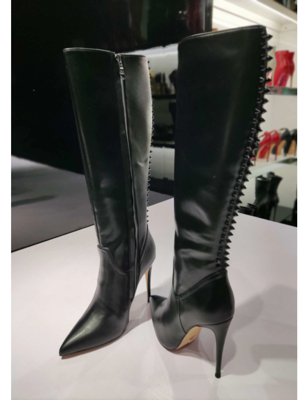 Giaro Giaro MINGLE SCHWARZE MATTE KNIESTIEFEL