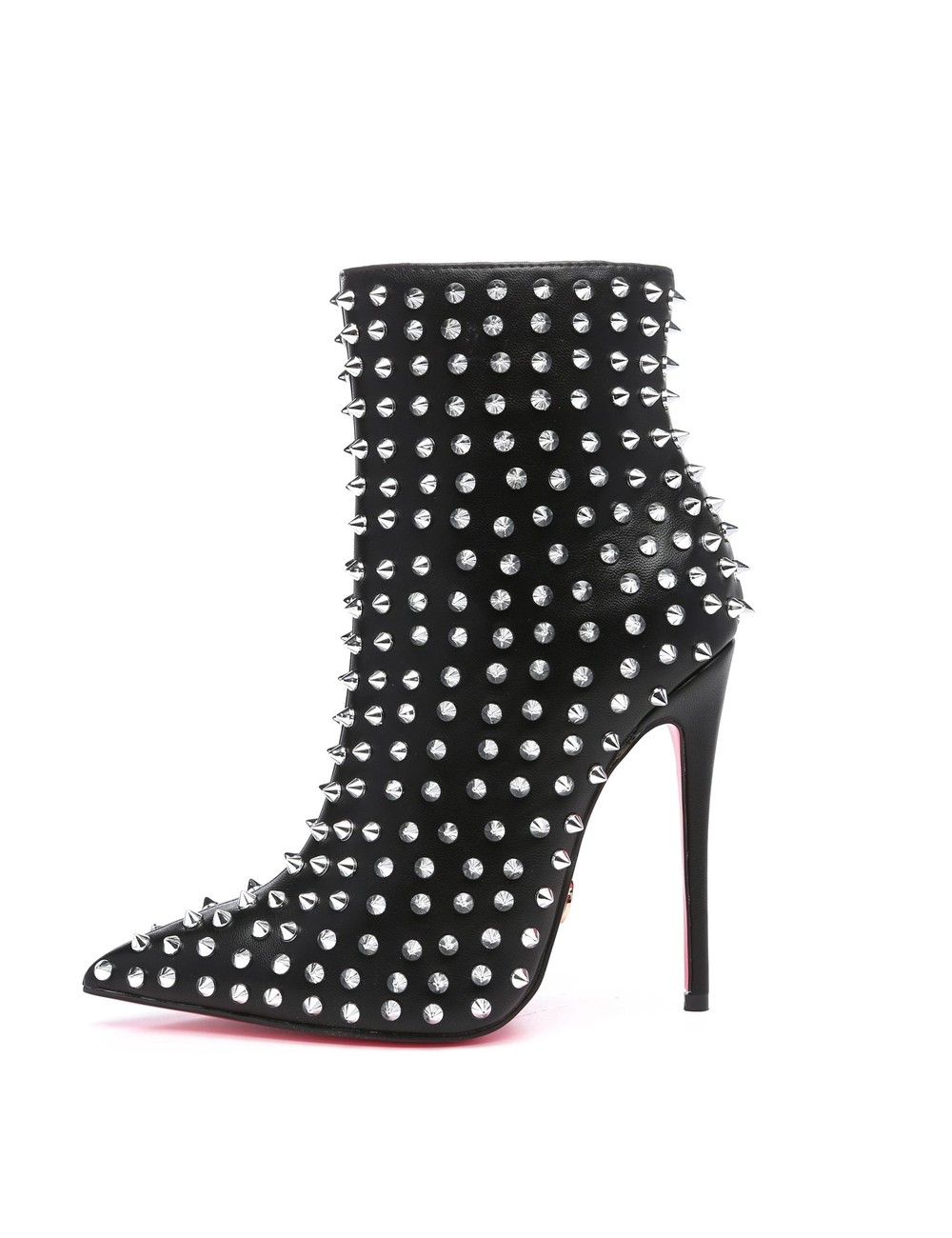 Giaro TYCLONE BLACK/SILVER ANKLE BOOTS
