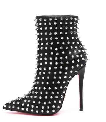 Giaro Giaro TYCLONE BLACK/SILVER ANKLE BOOTS