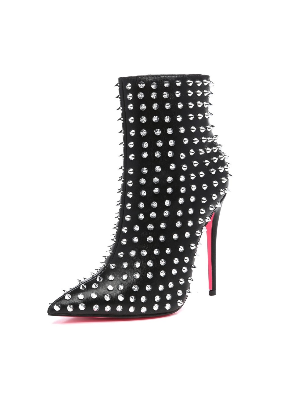 Giaro Giaro TYCLONE BLACK/SILVER ANKLE BOOTS