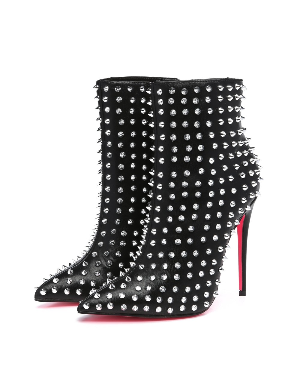 Giaro TYCLONE BLACK/SILVER ANKLE BOOTS