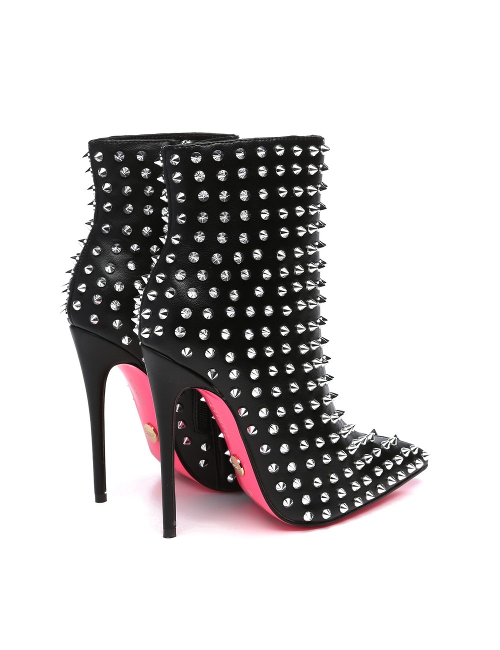 Giaro Giaro TYCLONE BLACK/SILVER ANKLE BOOTS