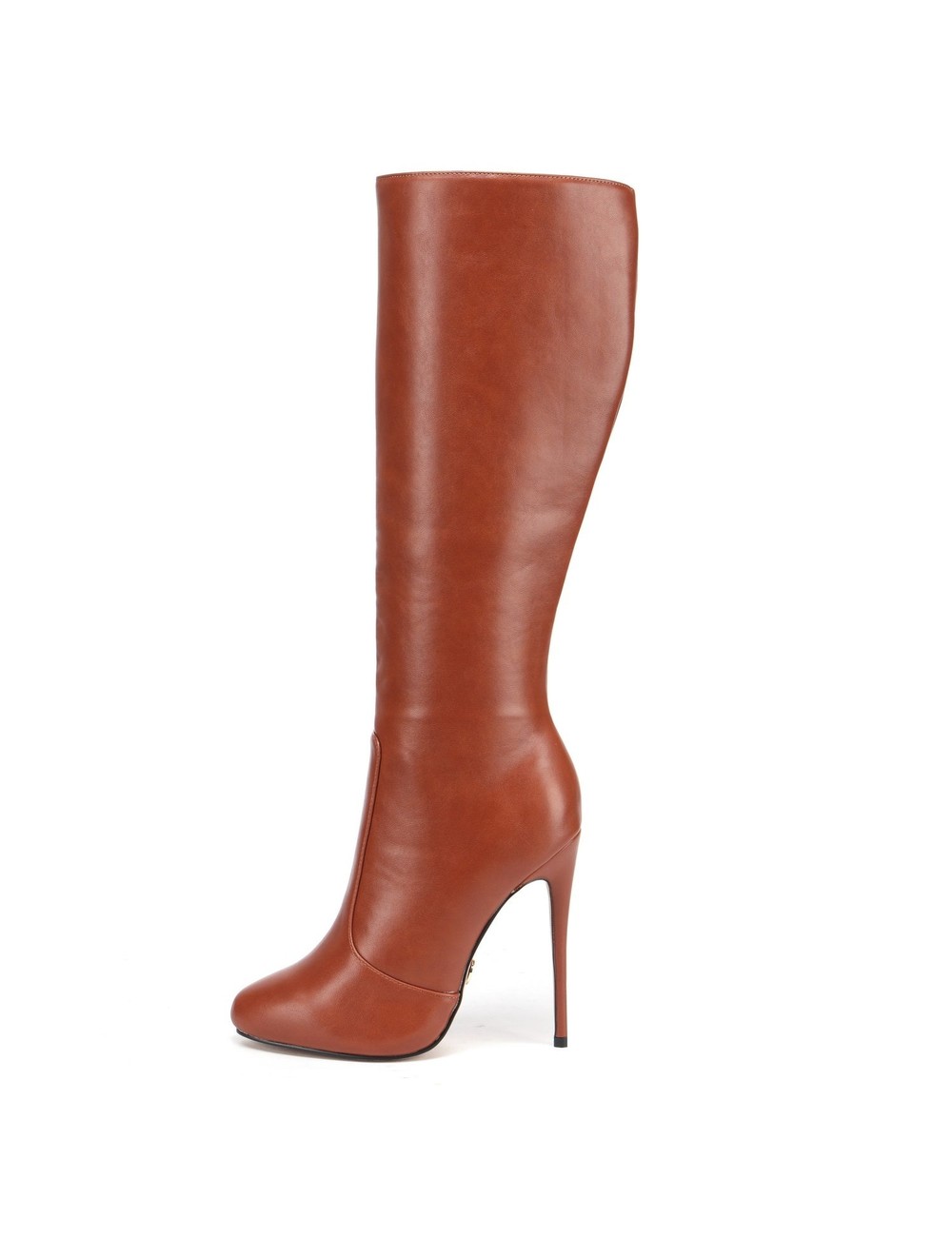 Giaro Giaro BRANDY BROWN MATTE KNEE BOOTS