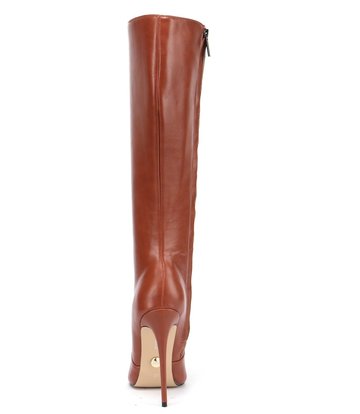 Giaro Giaro BRANDY BROWN MATTE KNEE BOOTS