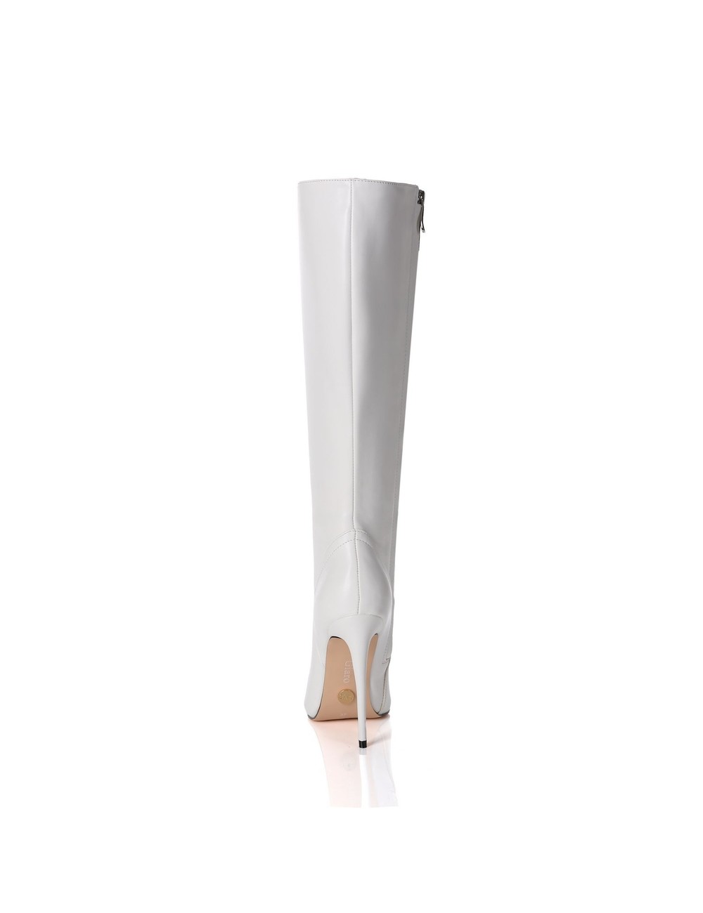 Giaro MILA | WHITE MATTE | KNEE BOOTS | Italian Style