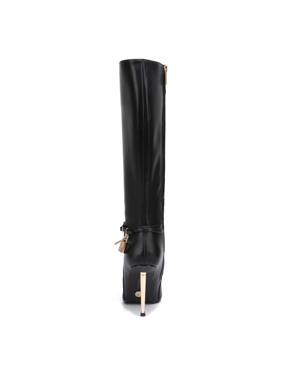 Giaro LEANDRA BLACK MATTE KNEE BOOTS