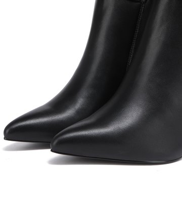 Giaro LEANDRA BLACK MATTE KNEE BOOTS