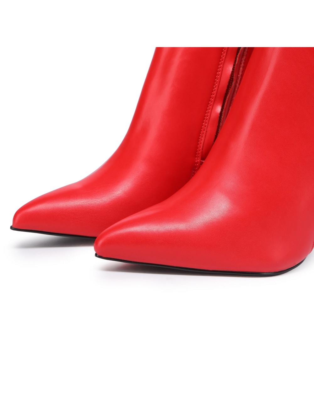 Giaro Giaro LEANDRA RED MATTE KNEE BOOTS