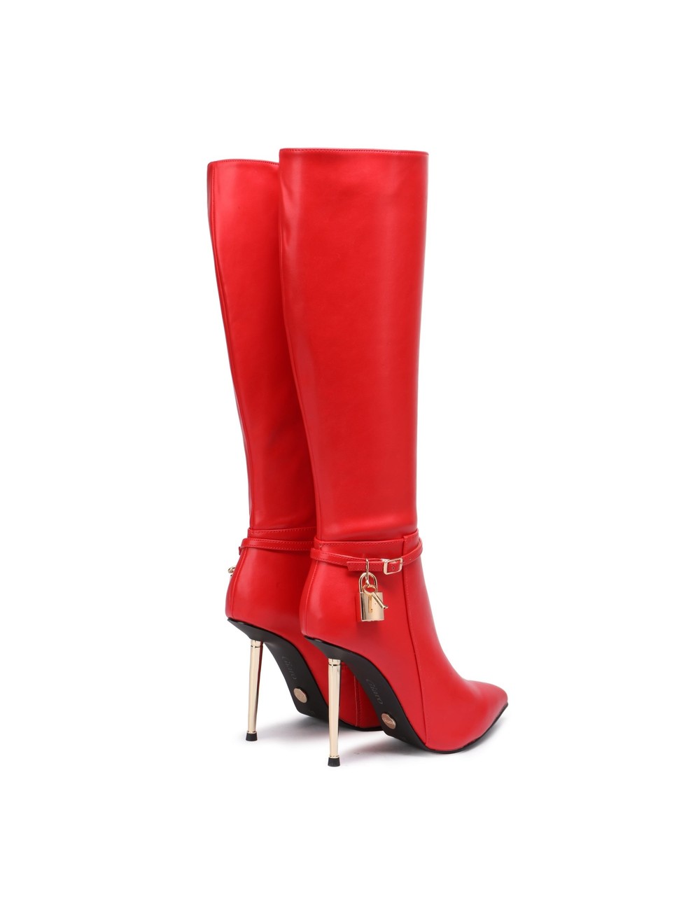 Giaro LEANDRA ROTE KNIESTIEFEL MATT