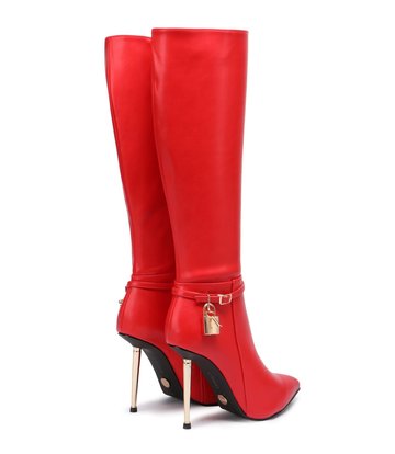 Giaro LEANDRA ROTE KNIESTIEFEL MATT
