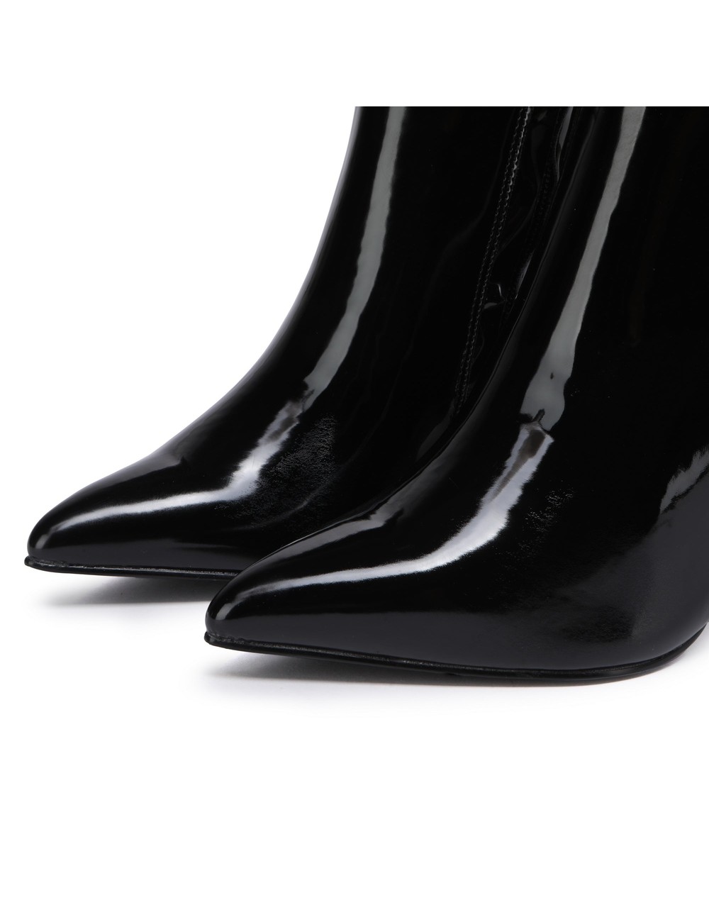 Giaro Giaro LEANDRA BLACK SHINY KNEE BOOTS