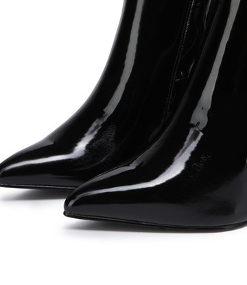 Giaro LEANDRA BLACK SHINY KNEE BOOTS