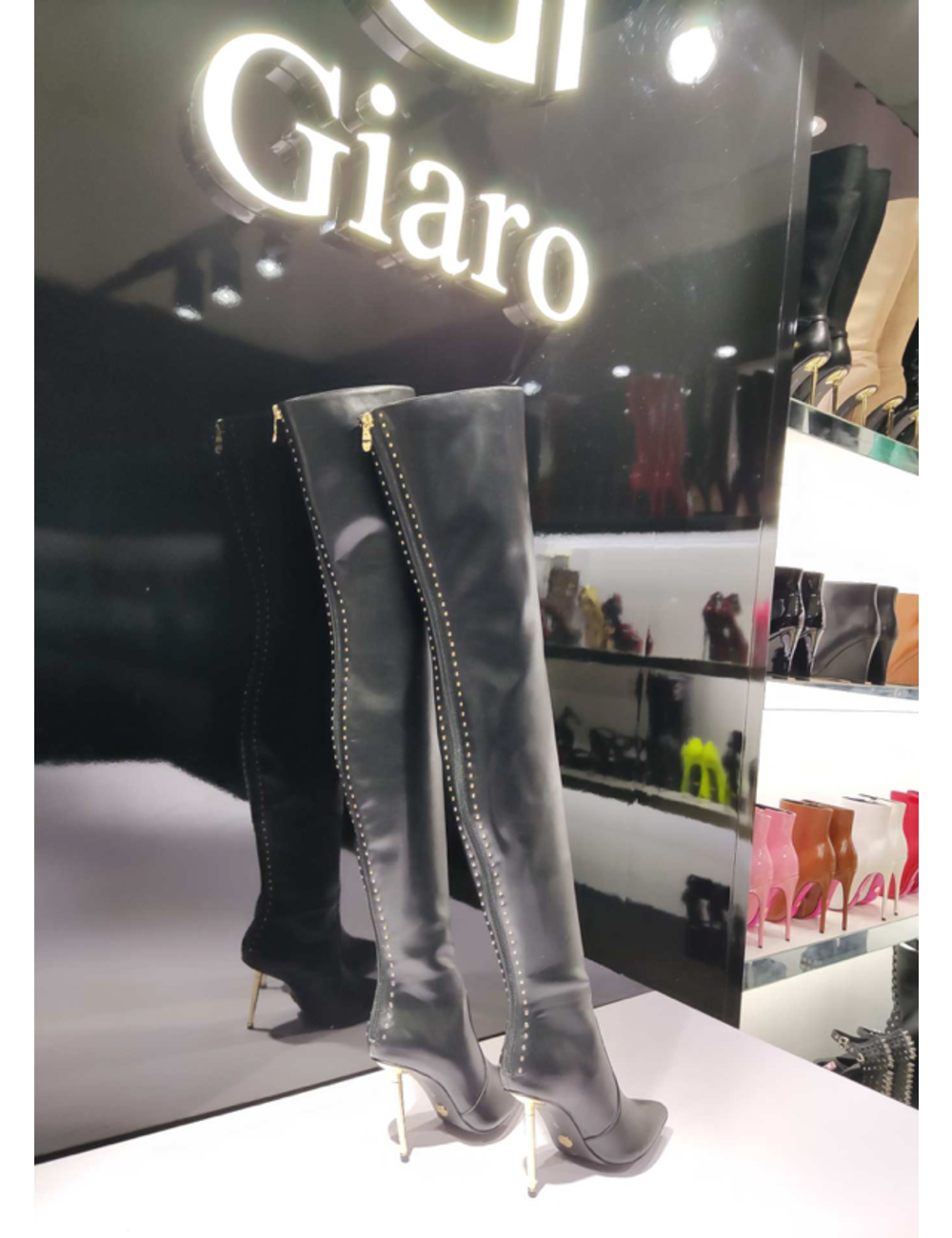 Giaro Giaro LADONNA SCHWARZ MATTE OBERTEILSTIEFEL