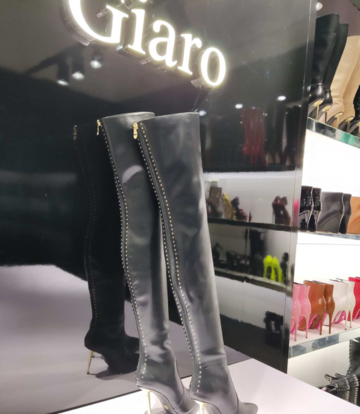 Giaro Giaro LADONNA BLACK MATTE KNEE BOOTS