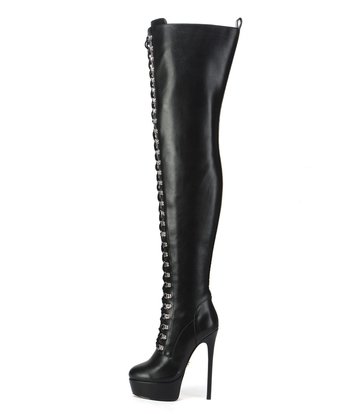 Giaro Giaro SLINKY SCHWARZ MATT FETISH STIEFEL