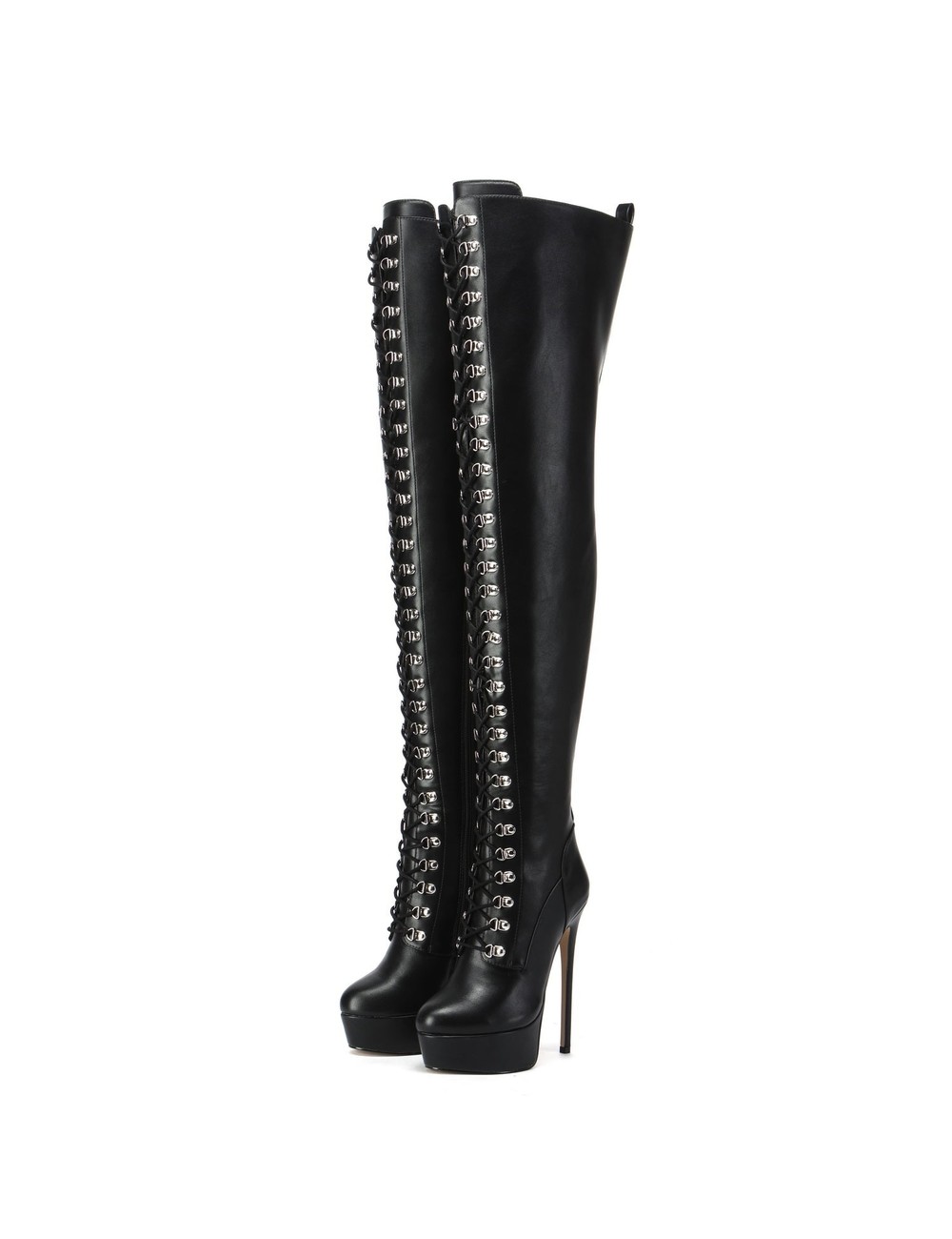 Giaro Giaro SLINKY BLACK MATTE FETISH boots