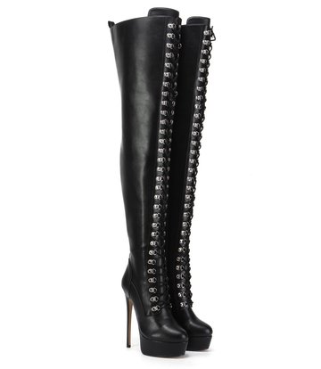 Giaro Giaro SLINKY SCHWARZ MATT FETISH STIEFEL