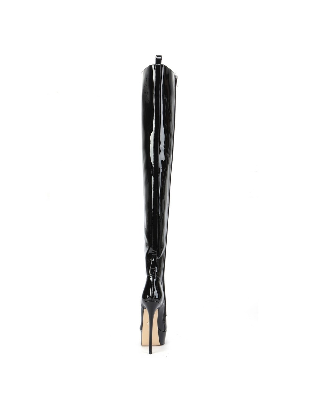 Giaro Giaro SLINKY SCHWARZ GLÄNZENDE FETISCHSTIEFEL
