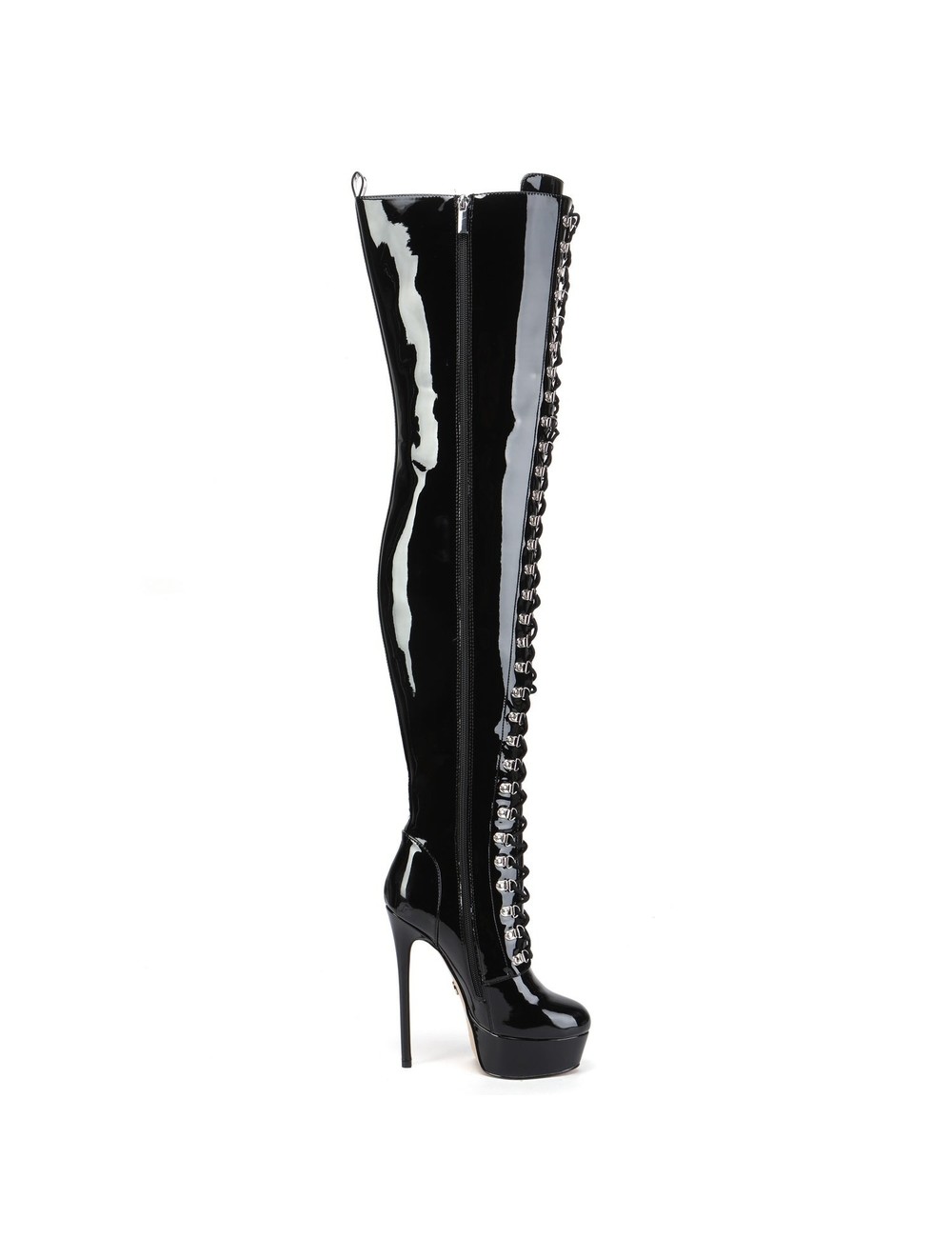 Giaro Giaro SLINKY BLACK SHINY  FETISH BOOTS