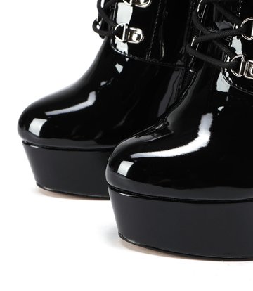 Giaro Giaro SLINKY SCHWARZ GLÄNZENDE FETISCHSTIEFEL