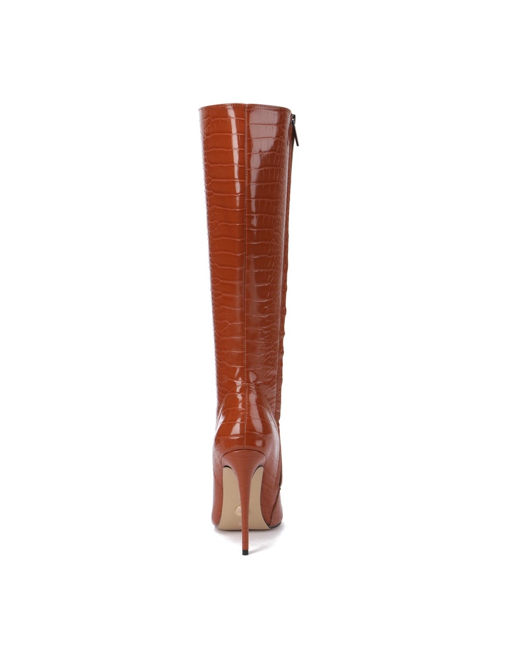 Giaro Giaro MILA | BROWN CROCK | KNEE BOOTS | Italian Style