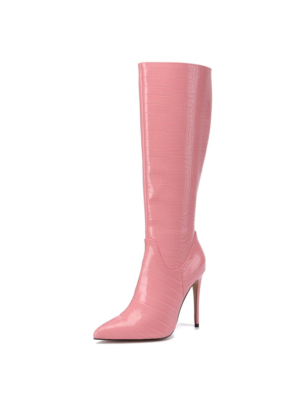 Giaro MILA | FUCHSIA CROCK | KNEE BOOTS | Italian Style