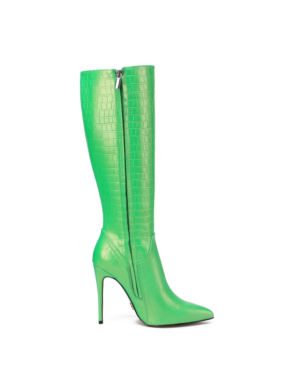 Giaro MILA | NEON GREEN CROCK | KNEE BOOTS | Italian Style