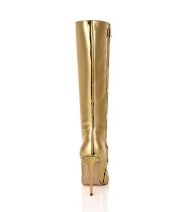 Giaro MILA | GOLD SHINY | KNEE BOOTS | Italian Style